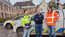 3 mannen van het veld