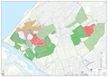 landkaart project Gebiedsgerichte aanpak