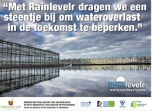 Rainlevelr, kassen met water