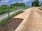Tijdelijk bouwterrein