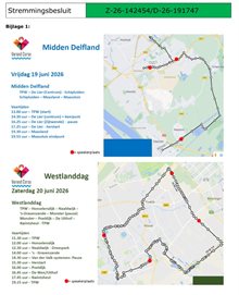 Stremmingsbesluit bijlage 1 Midden Delfalnd en Westlanddag Varend Corso