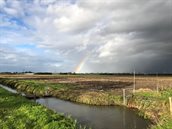 water in de polder_regenboog