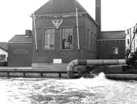 Elektrisch gemaal mr.dr.Th.F.J.A. Dolk in Leidschendam in 1976