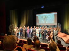 Alle partners op een podium