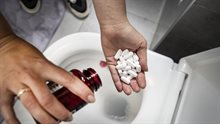 Medicijnresten horen niet in het toilet